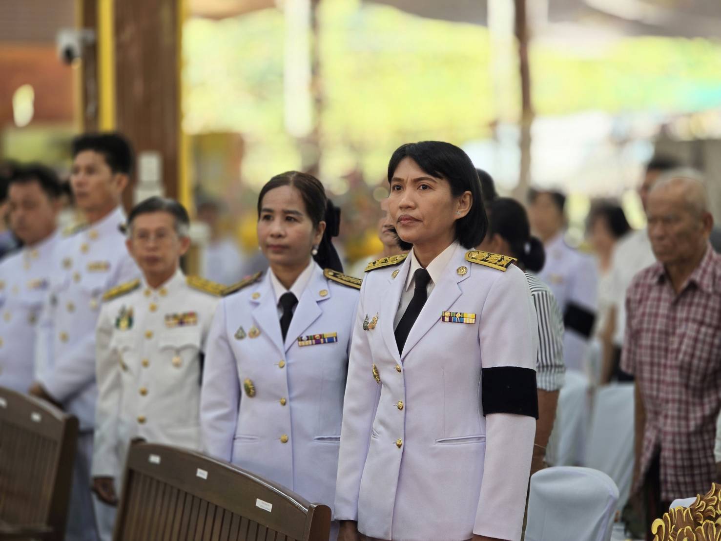 title -  ปฏิรูปที่ดินจังหวัดเพชรบุรี พร้อมด้วยเจ้าหน้าที่สำนักงานการปฏิรูปที่ดินจังหวัดเพชรบุรี ร่วมพิธีบรรพชาสามเณรและบวชศีลจาริณี ตามโครงการบรรพชาอุปสมบทพระภิกษุสามเณรและบวชศีลจาริณีภาคฤดูร้อน จังหวัดเพชรบุรี ประจำปี 2569